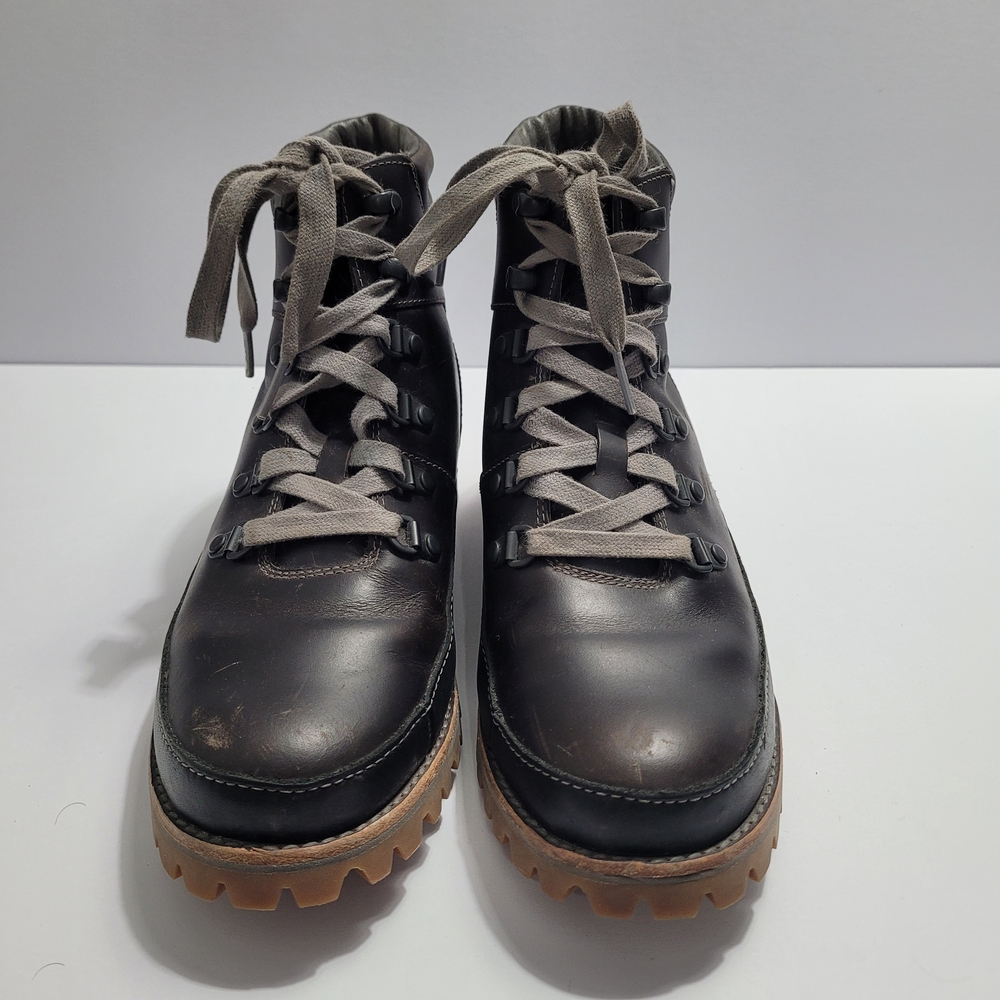 Womens Chaco Black Fields Hiking Lace Up Boots - Picture 2 of 11